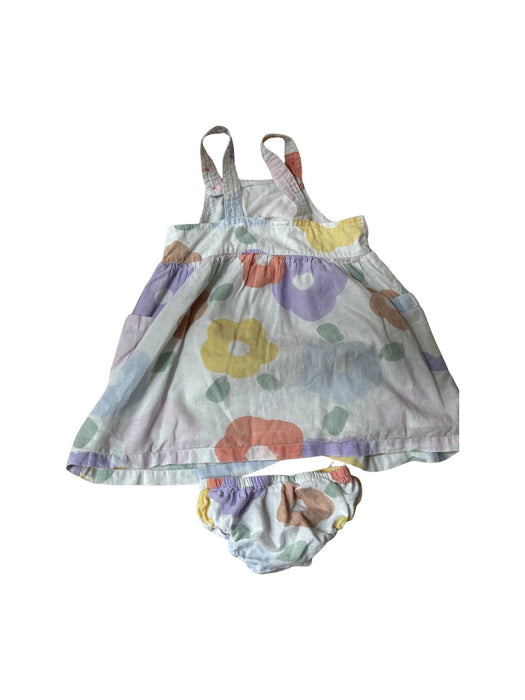 A Multicolour Dress Sets from Jack & Milly in size 2T for girl. (Back View)