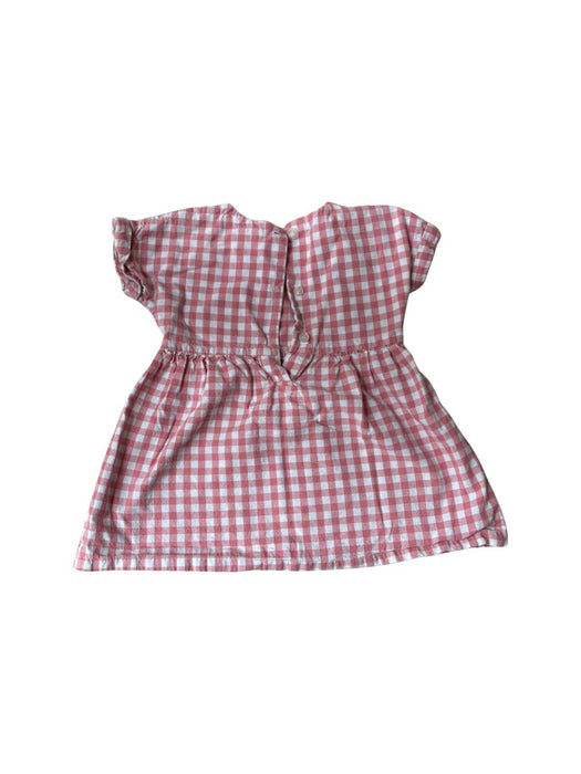 A Pink Short Sleeve Dresses from Marquise in size 2T for girl. (Back View)