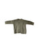 A Green Cardigans from Toshi in size 3-6M for neutral. (Back View)