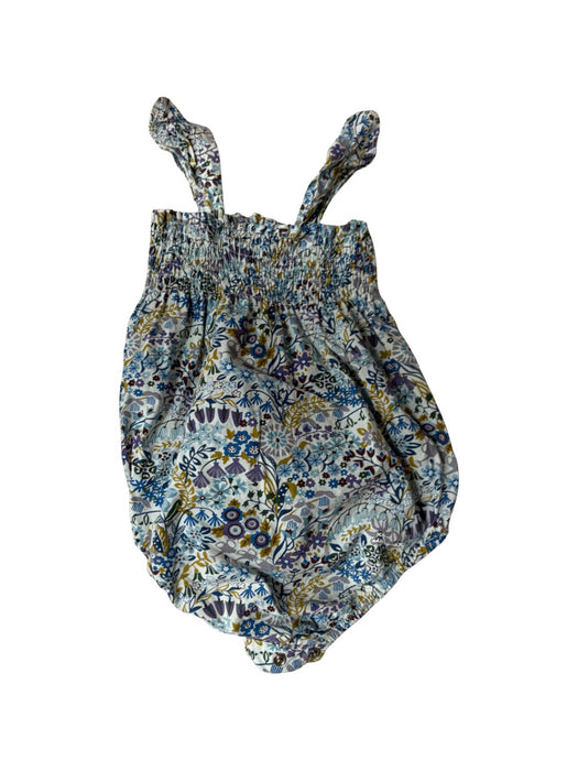 A Blue Sleeveless Rompers from Peggy in size 2T for girl. (Back View)