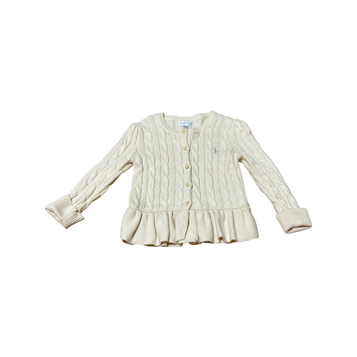 A Beige Cardigans from Ralph Lauren in size 18-24M for girl. (Front View)
