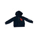 A Navy Zippered Sweatshirts from Burberry in size 6-12M for neutral. (Front View)