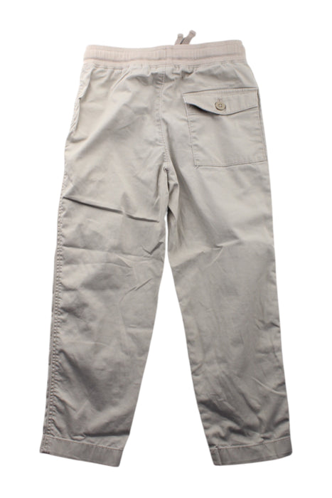 A Beige Casual Pants from Crewcuts in size 6T for neutral. (Back View)