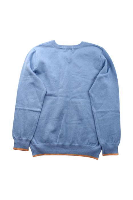 A Blue Knit Sweaters from Sergent Major in size 7Y for boy. (Back View)