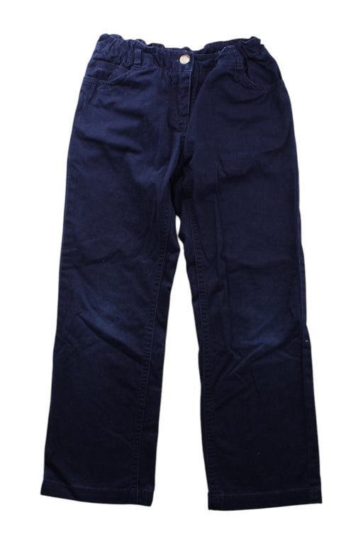 A Navy Casual Pants from Jacadi in size 6T for boy. (Front View)