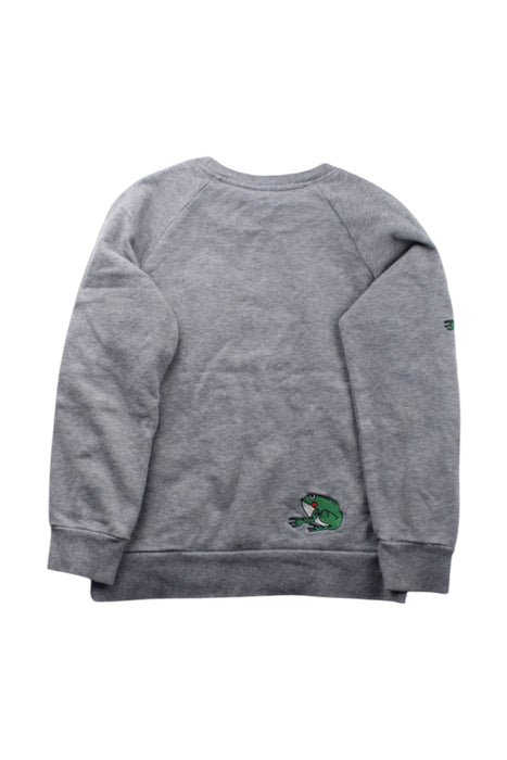 A Grey Crewneck Sweatshirts from Mini Rodini in size 5T for neutral. (Back View)