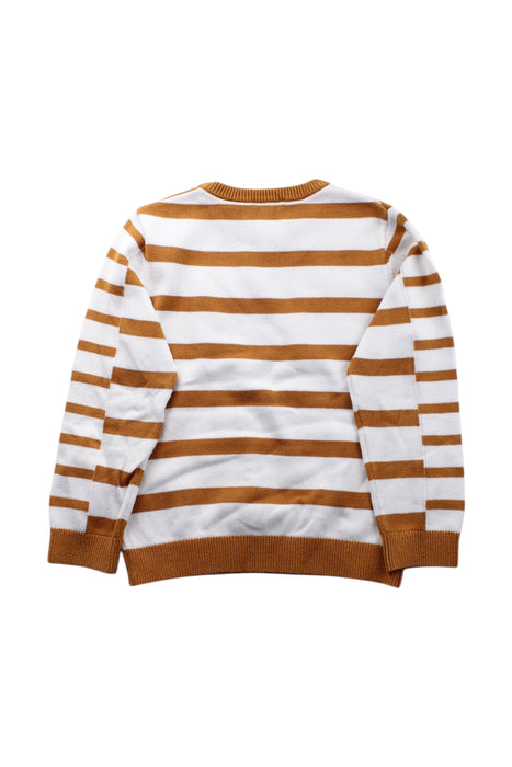 A White Knit Sweaters from Jacadi in size 6T for neutral. (Back View)