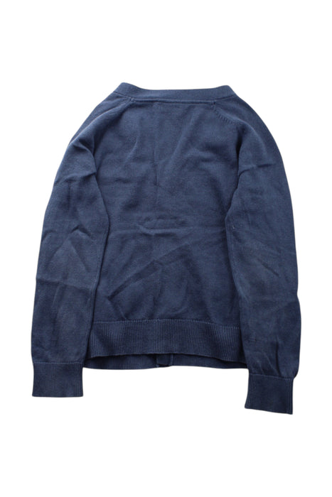 A Navy Cardigans from Bonpoint in size 6T for neutral. (Back View)