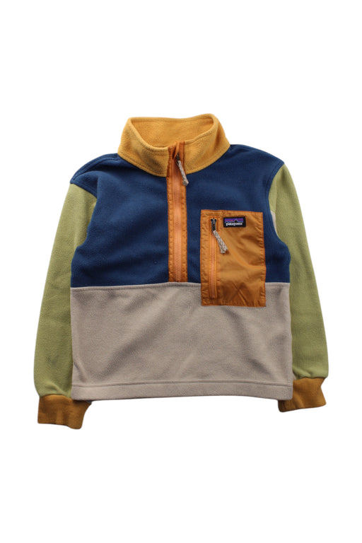 A Multicolour Zippered Sweatshirts from Patagonia in size 6T for neutral. (Front View)