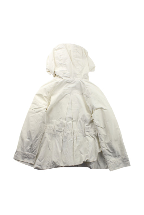 A White Coats from Moncler in size 6T for neutral. (Back View)