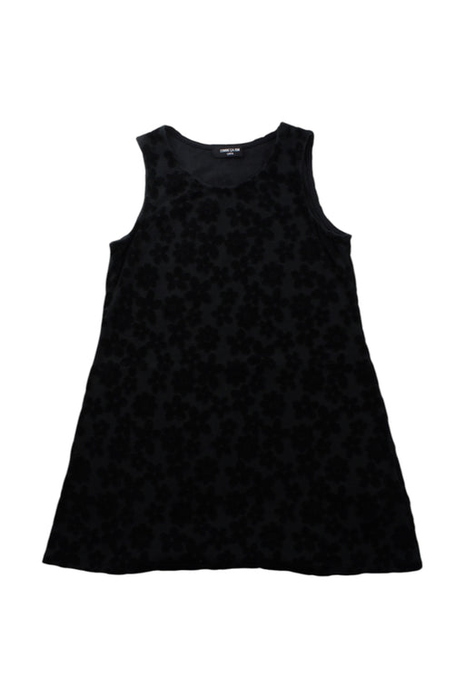 A Black Sleeveless Dresses from Comme Ca Ism in size 5T for girl. (Front View)