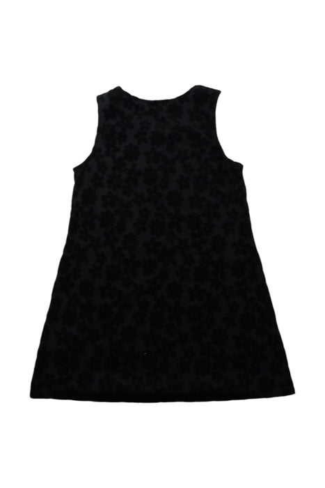 A Black Sleeveless Dresses from Comme Ca Ism in size 5T for girl. (Back View)
