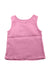 A Pink Sleeveless Tops from Mezzo Piano in size 5T for girl. (Back View)