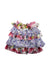 A Multicolour Short Sleeve Dresses from Dolce & Gabbana in size 7Y for girl. (Back View)
