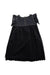 A Black Sleeveless Dresses from Jill Stuart in size 5T for girl. (Back View)