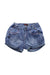 A Blue Shorts from Catimini in size 6T for girl. (Front View)