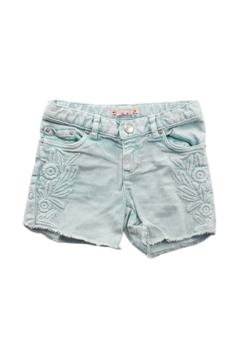 A Blue Shorts from Bonpoint in size 6T for girl. (Front View)