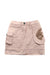 A Pink Short Skirts from Dior in size 6T for girl. (Front View)