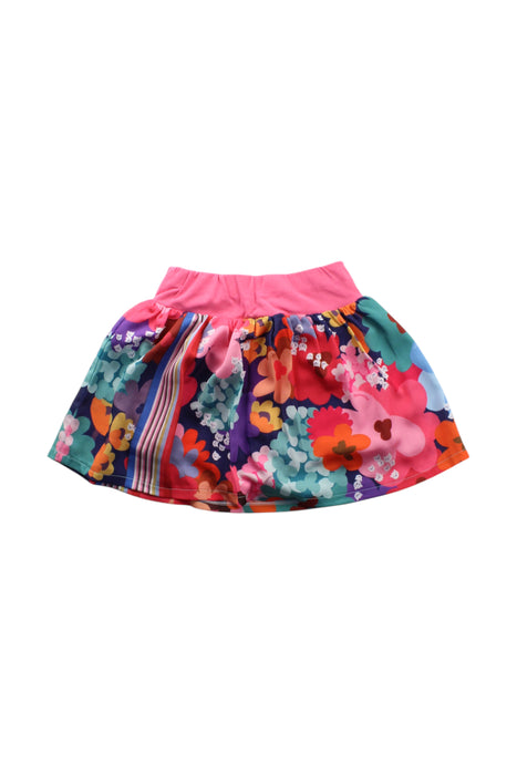 A Multicolour Short Skirts from Momonittu in size 6T for girl. (Back View)