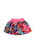 A Multicolour Short Skirts from Momonittu in size 6T for girl. (Back View)