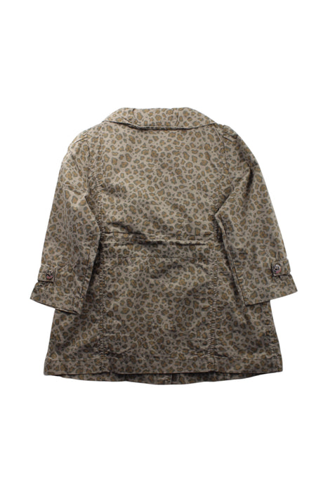 A Beige Coats from Dior in size 4T for girl. (Back View)