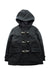 A Black Coats from Aigle in size 6T for neutral. (Front View)