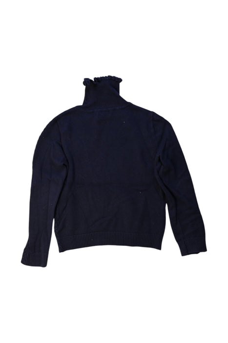 A Navy Long Sleeve Tops from Nicholas & Bears in size 6T for girl. (Back View)