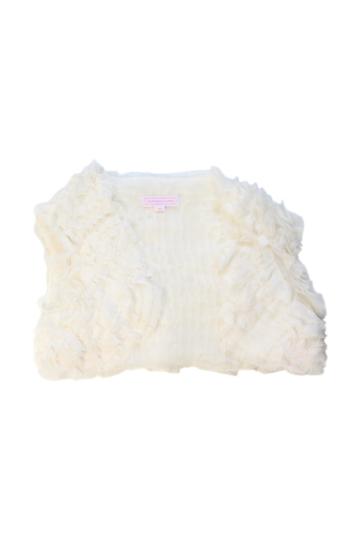 A Ivory Sleeveless Tops from Nicholas & Bears in size 6T for girl. (Front View)