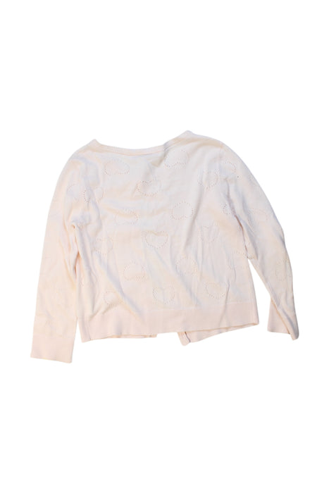 A Ivory Cardigans from Bonpoint in size 4T for girl. (Back View)