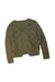 A Green Cardigans from Bonpoint in size 6T for girl. (Back View)