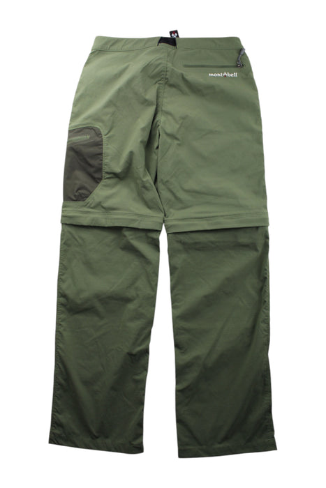 A Green Casual Pants from Mont-bell in size 12Y for neutral. (Back View)