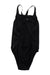 A Black Swimsuits from Speedo in size 11Y for girl. (Back View)
