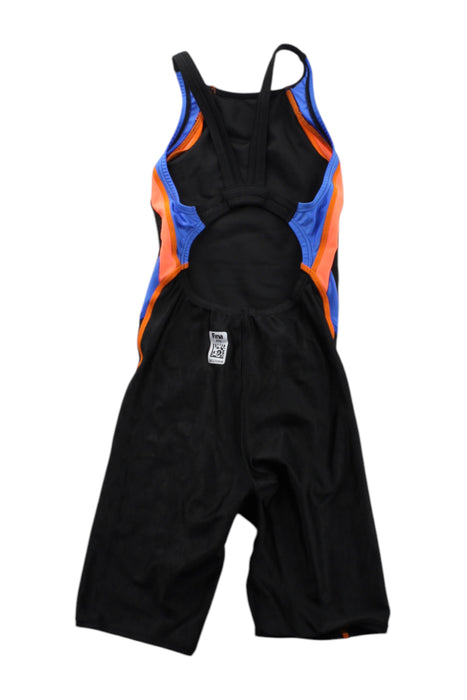 A Multicolour Swimsuits from Speedo in size 12Y for neutral. (Back View)