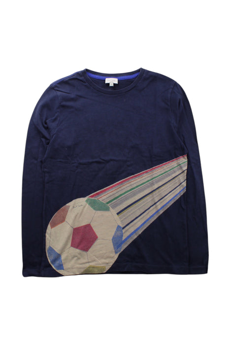 A Multicolour Long Sleeve T Shirts from Paul Smith in size 10Y for boy. (Front View)