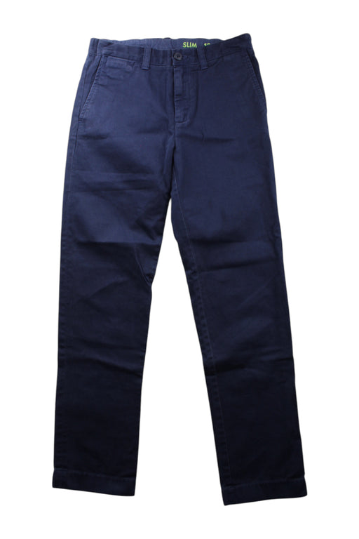 A Navy Casual Pants from Crewcuts in size 12Y for boy. (Front View)