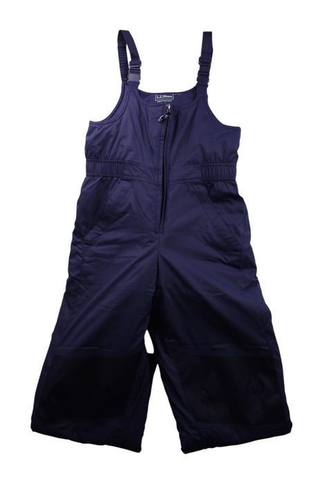 A Navy Snowsuits from L.L.Bean in size 10Y for neutral. (Front View)