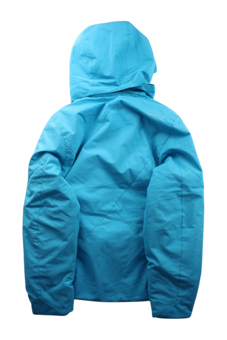 A Blue Ski Jackets from Spyder in size 14Y for neutral. (Back View)