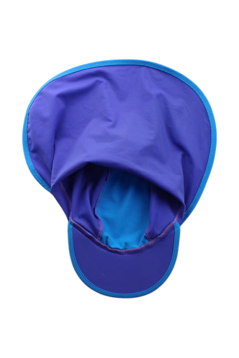 A Blue Sun Hats from TYR in size O/S for neutral. (Back View)
