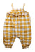 A Yellow Sleveless Rompers from Seed in size 6-12M for neutral. (Front View)