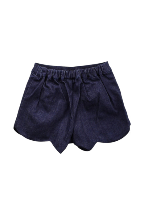 A Navy Shorts from Jacadi in size 12-18M for girl. (Back View)