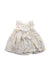 A Multicolour Sleeveless Dresses from Petit Bateau in size 6-12M for girl. (Front View)