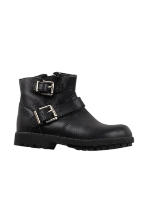 A Black Casual Boots from Bonpoint in size 3T for neutral. (Front View)