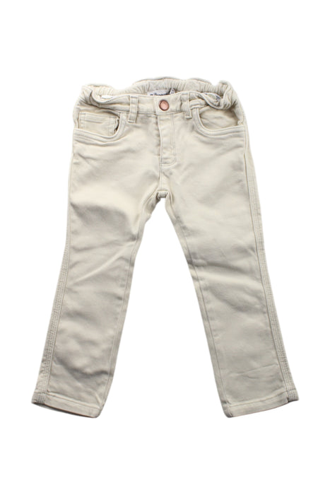 A Ivory Casual Pants from Bonpoint in size 3T for neutral. (Front View)