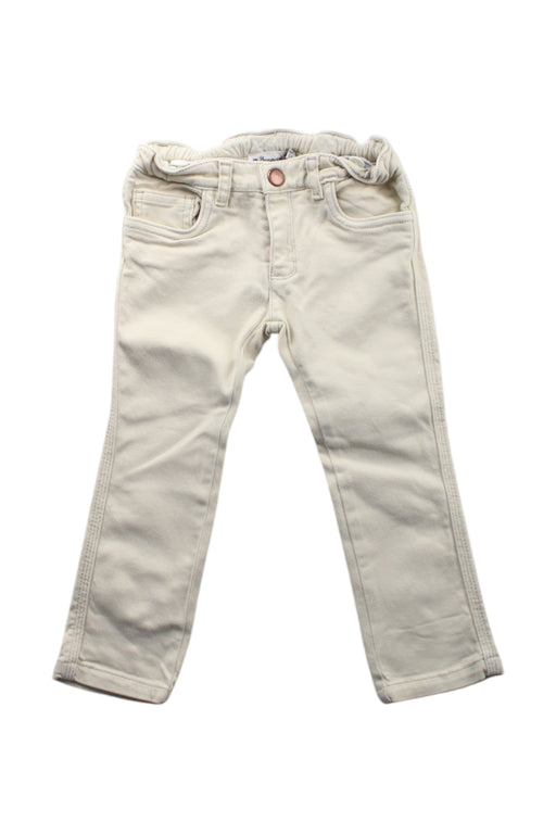 A Ivory Casual Pants from Bonpoint in size 3T for neutral. (Front View)