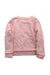 A Pink Crewneck Sweatshirts from Bob & Blossom in size 6-12M for girl. (Back View)