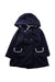 A Navy Coats from Jacadi in size 3T for neutral. (Front View)