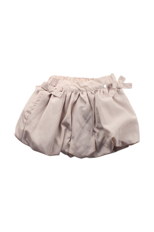 A Peach Bloomers from Petit Main in size 18-24M for girl. (Front View)
