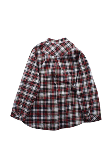 A Red Long Sleeve Shirts from Pili Carrera in size 4T for neutral. (Back View)