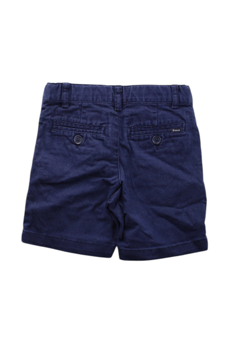 A Navy Shorts from Polo Ralph Lauren in size 2T for boy. (Back View)