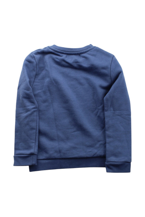 A Blue Sweatshirts from Bob & Blossom in size 4T for boy. (Back View)